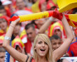 A Supporter Of The Spanish National Football Team Reacts AFP/Getty Images