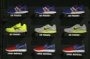 File photograph of Nike running shoes at the U.S. Olympic athletics trials