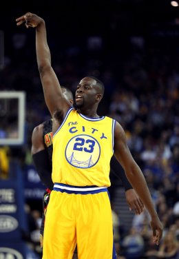 Draymond Green is the fire that drives the Warriors. (Getty Images)