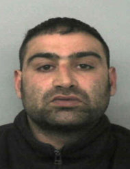 This undated photo made available by Thames Valley Police on Tuesday May 14, 2013 shows Akhtar Dogar, 32, who along with six other men was convicted in London on Tuesday for sexually abusing underage girls, including one who was just 11, by plying them with alcohol and drugs before forcing them to commit sex acts. The guilty verdict followed five months of testimony indicating the pedophile sex ring exploited girls between 2004 and 2012 in the Oxford area, some 60 miles (95 kilometers) northwest of London. (AP Photo/Thames Valley Police)