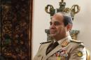 Egypt's Army Chief General Abdel Fattah al-Sisi attends a meeting in Cairo