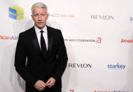 TV personality Anderson Cooper attends the Elton John AIDS Foundation 10th Annual Enduring Vision Benefit, on Wednesday, Oct. 26, 2011, in New York. (AP Photo/Peter Kramer)