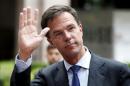 Netherlands' PM Rutte arrives at an emergency euro zone summit in Brussels