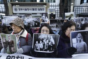 South Korean bereaved family members of victims of&nbsp;&hellip;