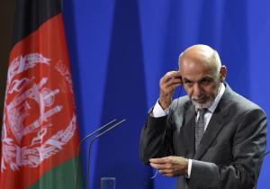 Afghan President Ashraf Ghani holds a joint press conference &hellip;