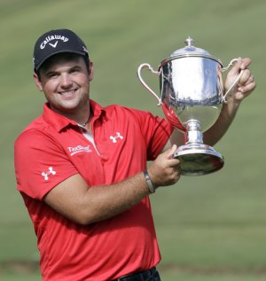 Unlikely shot lifts Reed to playoff win at Wyndham