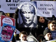 俄民眾抗議選舉不公 總統承諾查舞弊