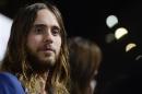 Musician and cast member Jared Leto attends the premiere of the film "Dallas Buyers Club" at the Academy of Motion Picture Arts and Sciences in Beverly Hills