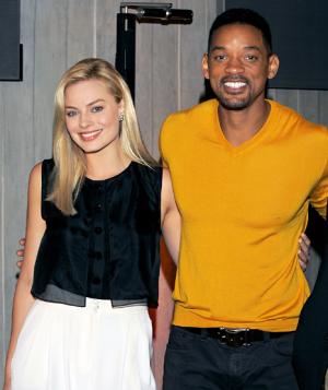 Will Smith, Margot Robbie Step Out Together at Film Event Weeks After Cheating Rumor