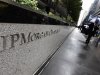 The entrance to JPMorgan Chase's international headquarters on Park Avenue is seen in New York