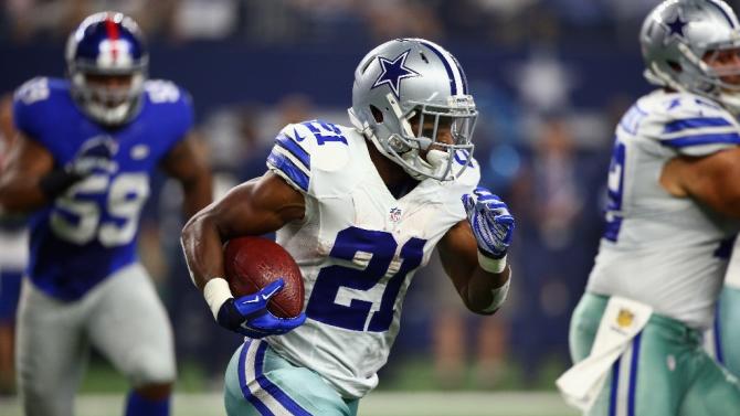 Former Dallas Cowboys running back Joseph Randle, pictured on September 13, 2015, is arrested for the fifth time in 17 months