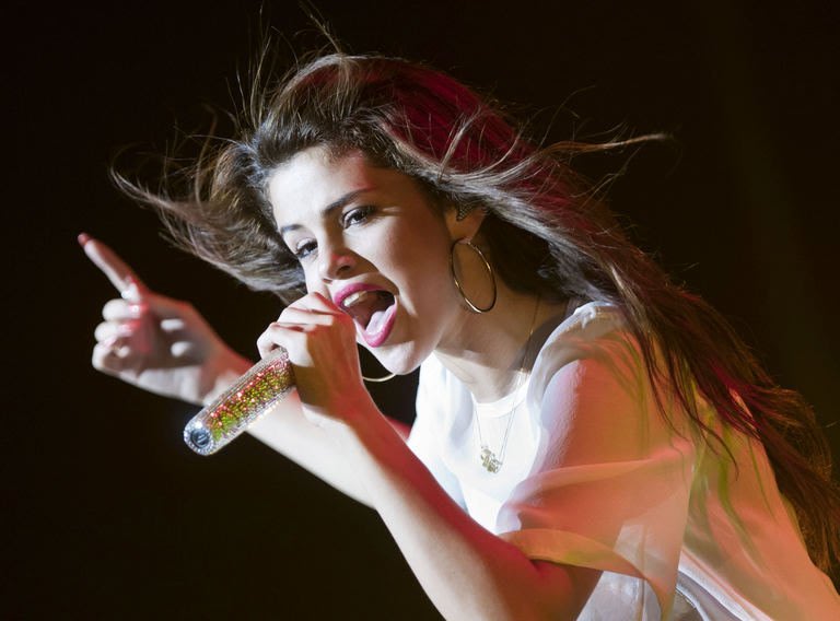 US singer Selena Gomez performs on stage in Frankfurt am Main, western Germany on September 14, 2013