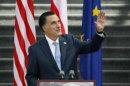 Romney Strains to Find Big Differences with Obama on Foreign Policy