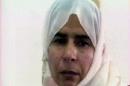 Image grab from Jordanian TV shows Iraqi Sajida Mubarak al-Rishawi, 35, who accompanied her husband on a suicide mission to the Radisson Hotel and failed to detonate her explosive belt, on November 13, 2005
