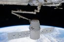 The SpaceX Dragon successfully docks at the International Space Station on March 3.