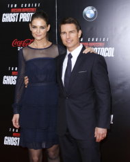Katie Holmes y Tom Cruise (Foto: Wireimge)