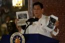 Philippine President Rodrigo Duterte cites accounts of US troops who killed Muslims during the US's occupation of the Philippines in the early-1900s