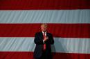 Republican U.S. presidential nominee Donald Trump attends a campaign rally at Crown Arena in Fayetteville, North Carolina