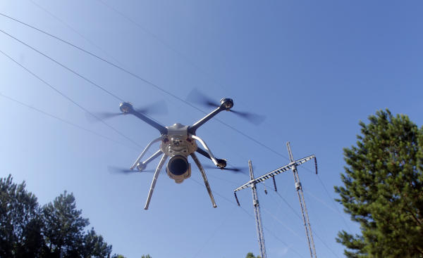 Utility drones could inspect equipment, scan for outages