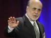Federal Reserve Chairman Ben Bernanke waves goodbye after speaking during a banking conference in Chicago, Friday, May 10, 2013. The Federal Reserve has broadened its oversight beyond banks and now monitors a wide-range of financial institutions that could hasten another financial crisis, Bernanke said Friday. (AP Photo/Paul Beaty)