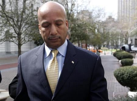 Former New Orleans Mayor Ray Nagin arrives at court in New Orleans February 20, 2013. REUTERS/Jonathan Bachman