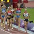 Britain's Jessica Ennis runs towards a gold medal finish in the women's heptathlon event during the London 2012 Olympic Games