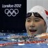 China's Ye Shiwen smiles after winning the women's 200m individual medley final during the London 2012 Olympic Games