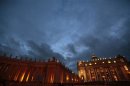 A general view of Saint Peter's Square at the Vatican
