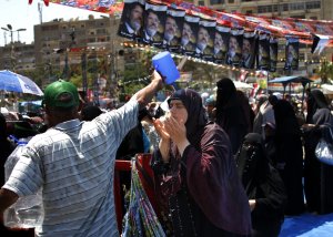 A supporters of Egypt's ousted President Mohammed Morsi …