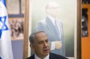 Israel's Prime Minister Netanyahu attends a special cabinet meeting in Jerusalem in commemoration of Menahem Begin
