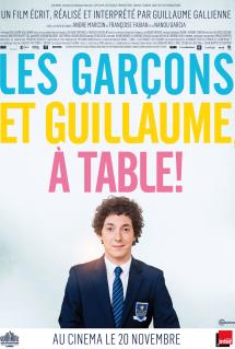 Poster de Les Garçons et Guillaume, à table !
