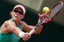 Australia's Samantha Stosur, in action at the French Open in Paris on May 25, 2015