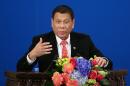 Philippines' President Rodrigo Duterte is in China for a four-day trip seen as confirming his tilt away from Washington and towards Beijing's sphere of influence