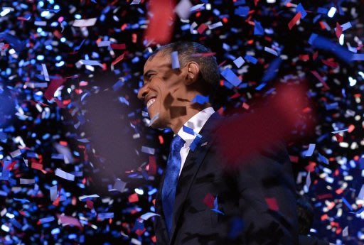 Barack Obama comemora vitória em eleições