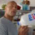 This undated screenshot provided by the Milk Processor Education Program, known as MilkPep shows the company's Super Bowl advertisement. The Milk Processor Education Program, known as MilkPep and popular for its "Got Milk?" print ads, is featuring actor and professional wrestler Dwayne "The Rock" Johnson in a 30-second ad in the second quarter that is directed by Peter Berg. (AP Photo/Milk Processor Education Program)