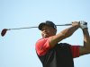 Tiger Woods hits a shot from the third tee during the final round of the Arnold Palmer Invitational golf tournament, Monday, March 25, 2013, in Orlando, Fla. (AP Photo/Phelan M. Ebenhack)