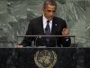 President Barack Obama addresses the 67th session of the United Nations General Assembly,  Tuesday, Sept. 25, 2012. (AP Photo/Richard Drew)