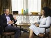 Handout photo of Lance Armstrong speaking with Oprah Winfrey in Austin