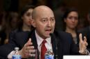 Retired Navy Adm. Stavridis testifies before a Senate Appropriations State, Foreign Operations and Related Programs Subcommittee hearing