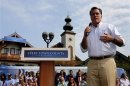 U.S. Republican Presidential candidate Mitt Romney speaks at a campaign event in Michigan