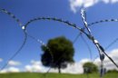 Razor wire surrounds the Lough Erne Golf Resort in County Fermanagh where the G8 summit is being held next week.xt week.