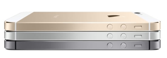iPhone 5S 是至今第一款具有金色機身的 iPhone