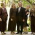 FILE - In this undated file photo provided by TLC, Kody Brown, center, poses with his wives, from left, Janelle, Christine, Meri, and Robyn in a promotional photo for TLC's reality TV show, "Sister Wives."  A Utah county attorney says he will not pursue criminal charges against this polygamous family made famous by a reality TV show. A federal judge is set to decide whether to allow a lawsuit to move forward that challenges the constitutionality of Utah's bigamy law. (AP Photo/TLC, Bryant Livingston, File)