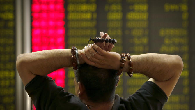 China's stock market suffers biggest one-day fall since 2007