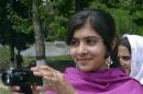 Undated file photo of Malala Yousufzai, a 14-year-old schoolgirl, who was wounded in a gun attack in Swat Valley northwest Pakistan