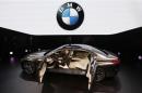 A BMW Vision Future Luxury concept car is displayed at Auto China 2014 in Beijing