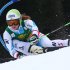 Anna Fenninger, of Austria, competes during the first run of an alpine ski, women's World Cup giant slalom, in Ofterschwang , Germany, Saturday, March 9, 2013.  (AP Photo/Giovanni Auletta)
