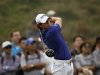 McIlroy of Northern Ireland tees off on the eighth hole during BMW Masters 2012 golf tournament in Shanghai
