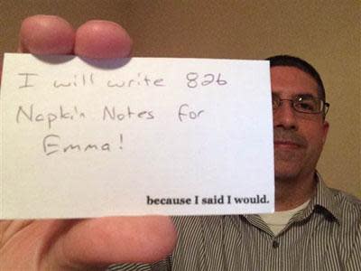 Seorang Ayah Ini Tulis 800 Catatan Pada Sang Anak Sebelum Meninggal