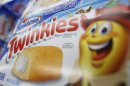A box of Hostess Brands "Twinkies" is on display at a Jewel-Osco grocery store in Chicago